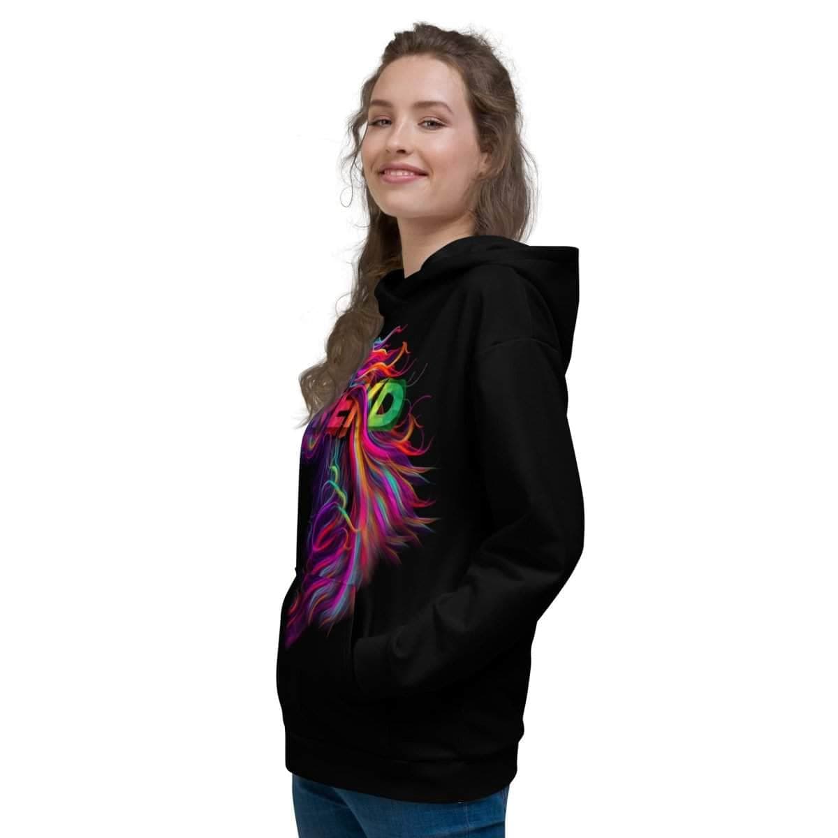 WREKD Unicorn Unisex Hoodie for fpv drones 3