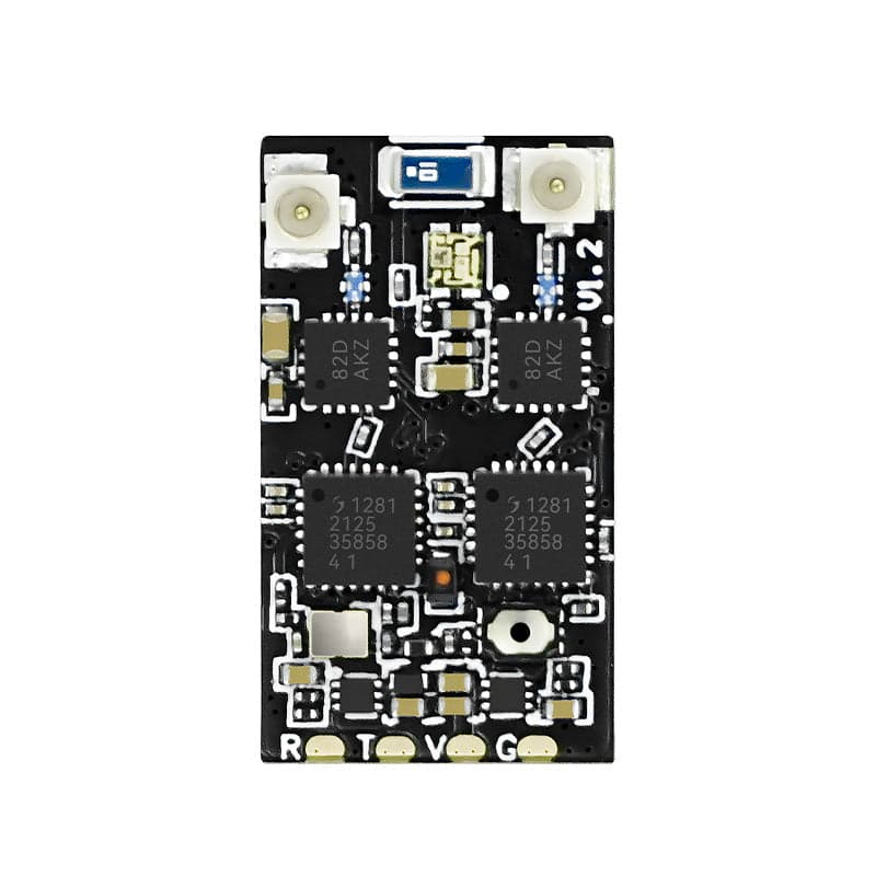 SEQURE 2.4GHz Dual RX True Diversity Dual Antenna Receiver for fpv drones 3