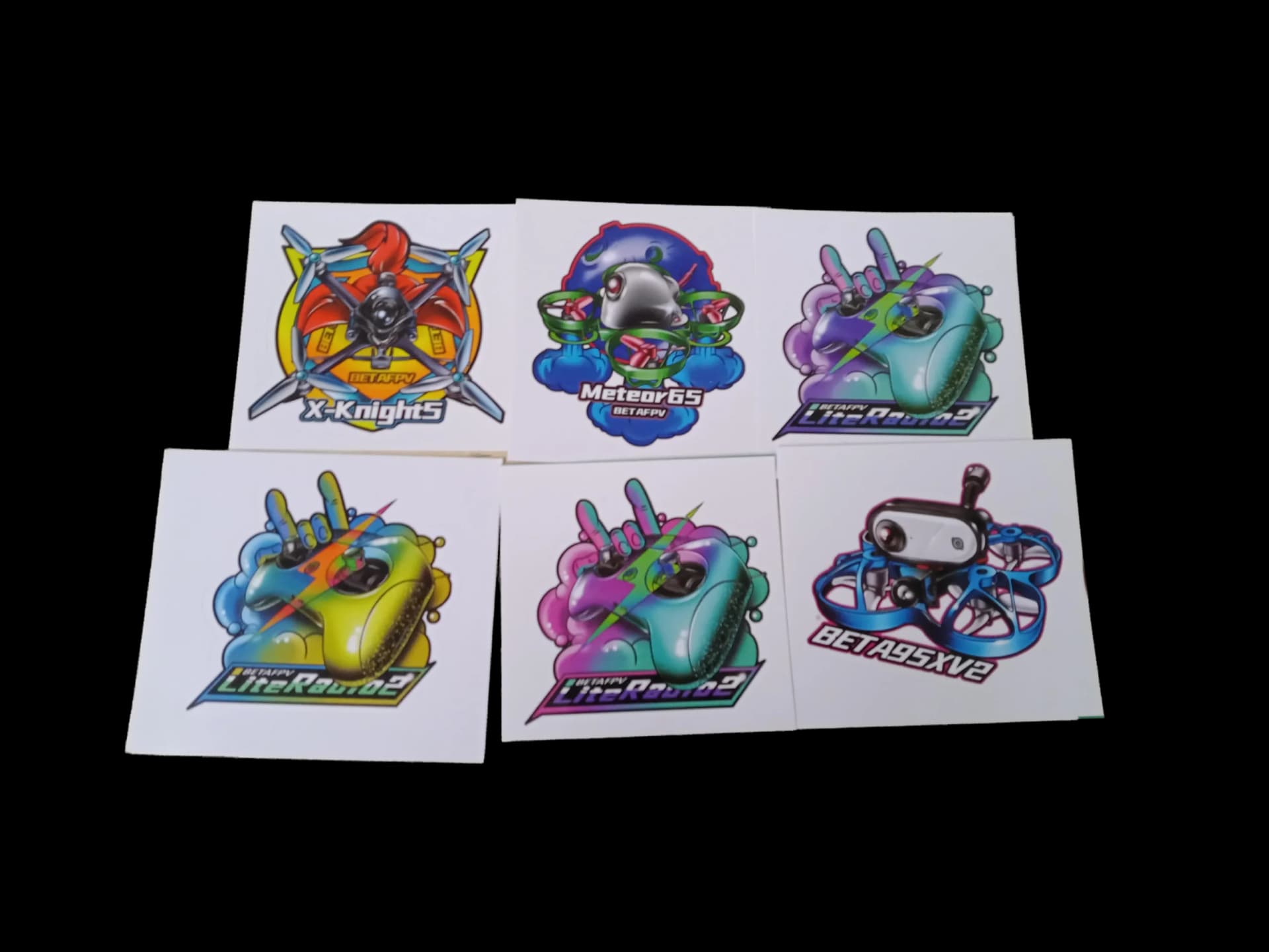 BetaFPV 2020 Cultural Stickers (16 PCs) [New] for fpv drones 2
