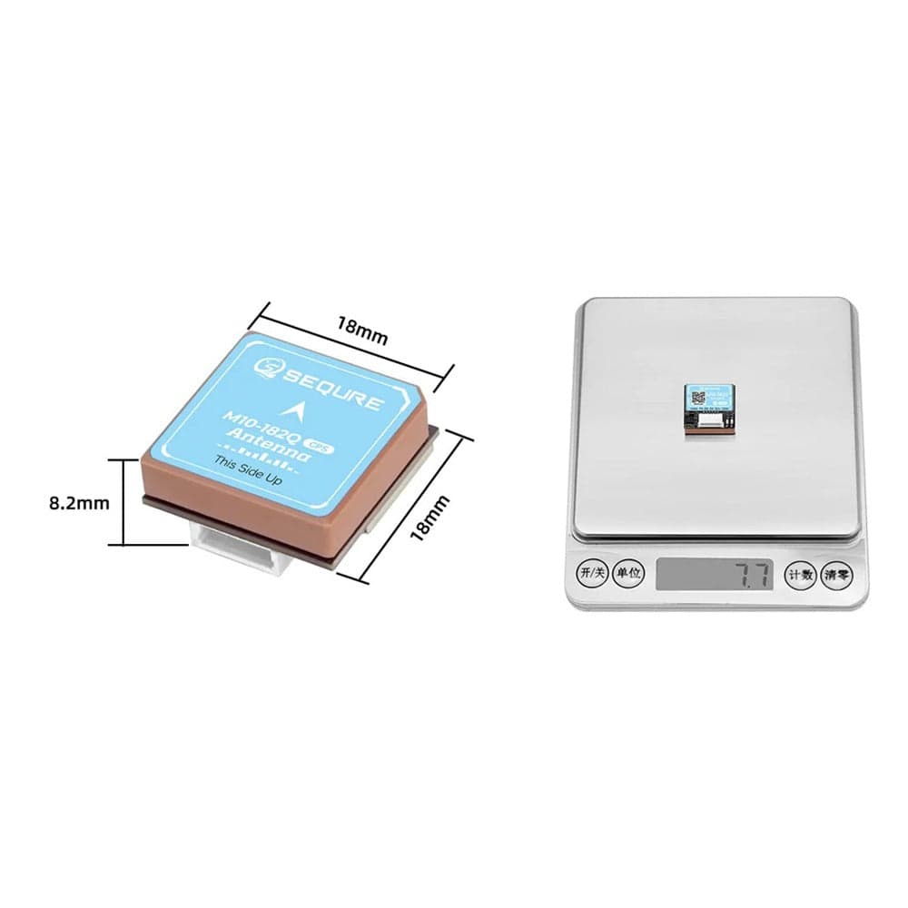 Sequre M10-182Q GPS Module Small Size Fast Positioning BF INAV Ardupilot Fixed-wing Drone for fpv drones 1