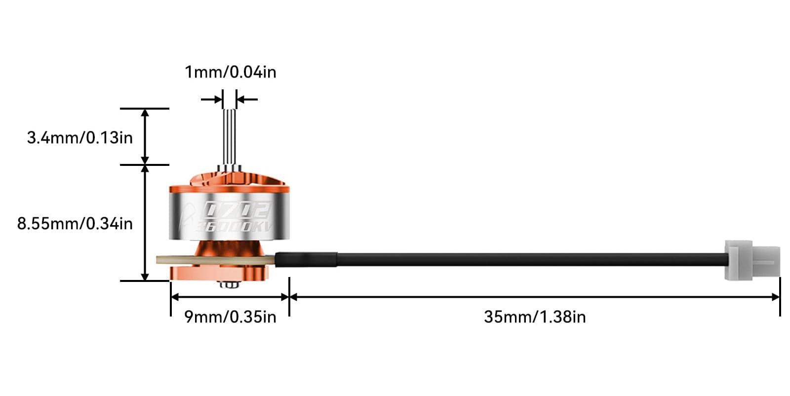 BETAFPV 0702 Brushless Motors (2026) - Air65 II Upgrade for fpv drones 7
