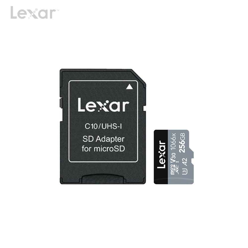 Lexar Professional 1066x MicroSD Geheugenkaart - 256GB for fpv drones