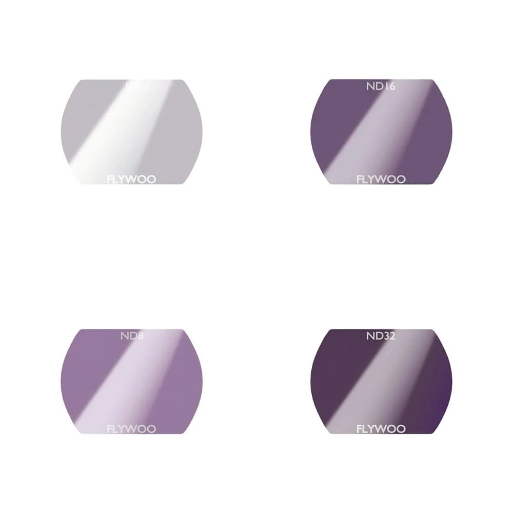 Flywoo ND Filters Set for O4 Wide-Angle Lens - UV+ND8+ND16+ND32 - 2.25 for fpv drones 1
