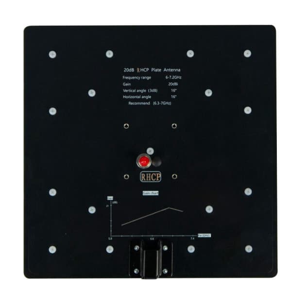 Maple Wireless 20dB Patch directional antenna 6-7.2G RHCP for fpv drones 2