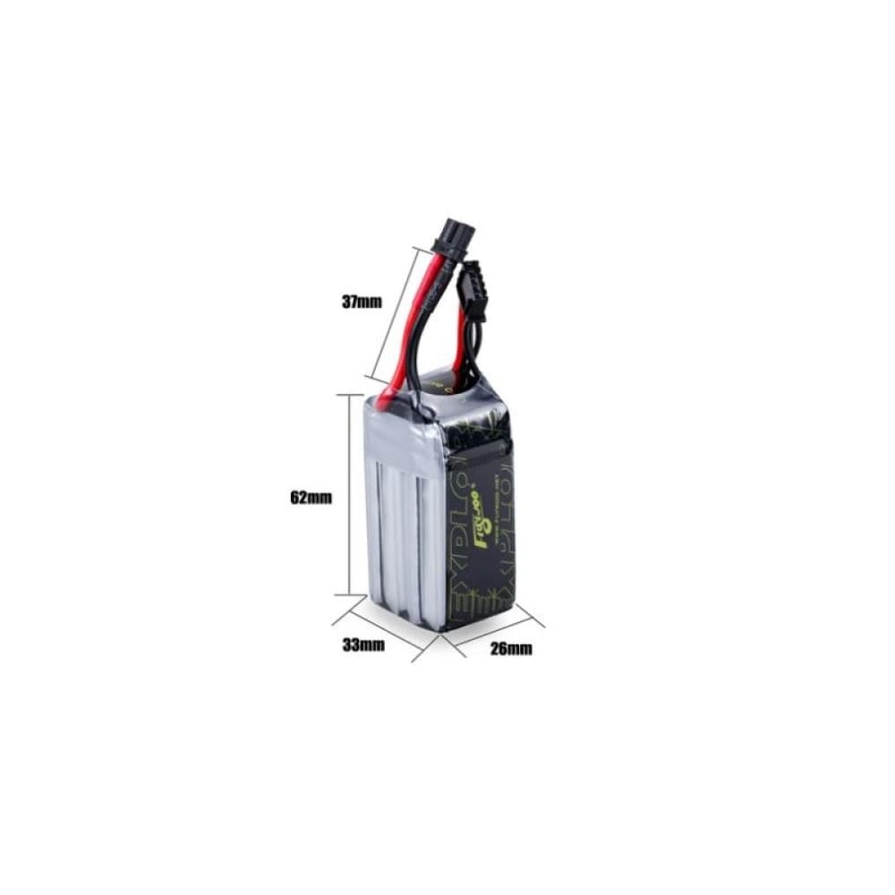 Flywoo Explorer 900mAh HV 15.2V 4S 80C Lipo Battery - XT30 for fpv drones 1
