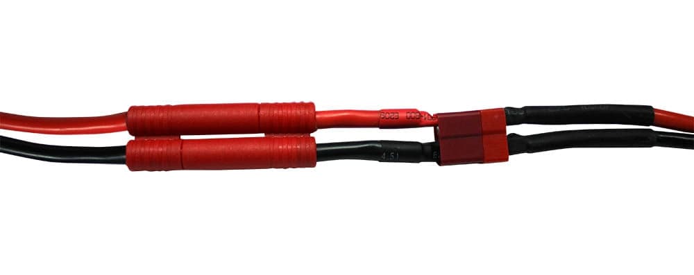 HXT 4mm Bullet to Female T-Plug for fpv drones 2