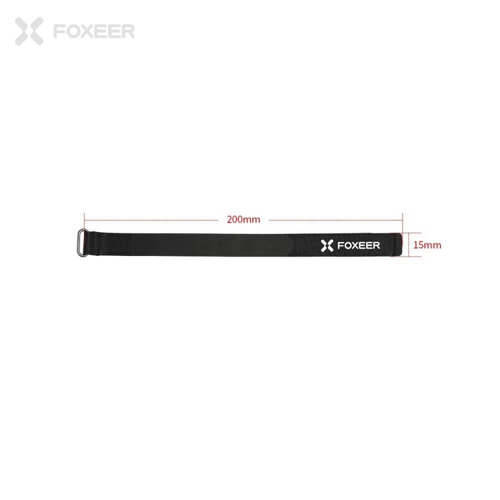 Foxeer LiPo Battery Straps (3 stuks) - 20x1.5cm for fpv drones 3