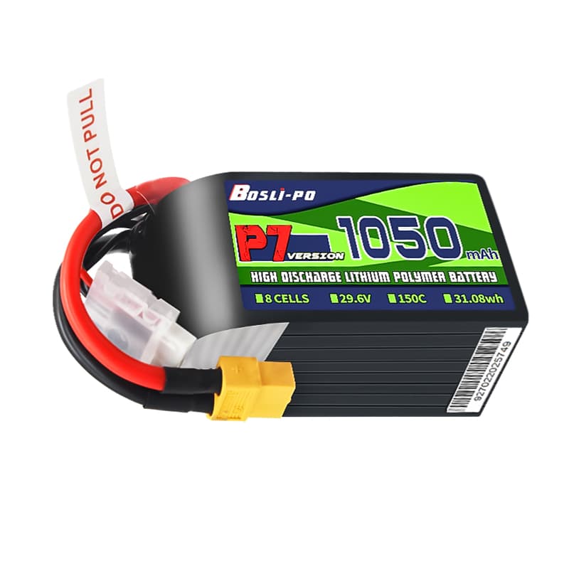 Boslipo P7 Version 1050mAh 150C 4/6/8S FPV Battery