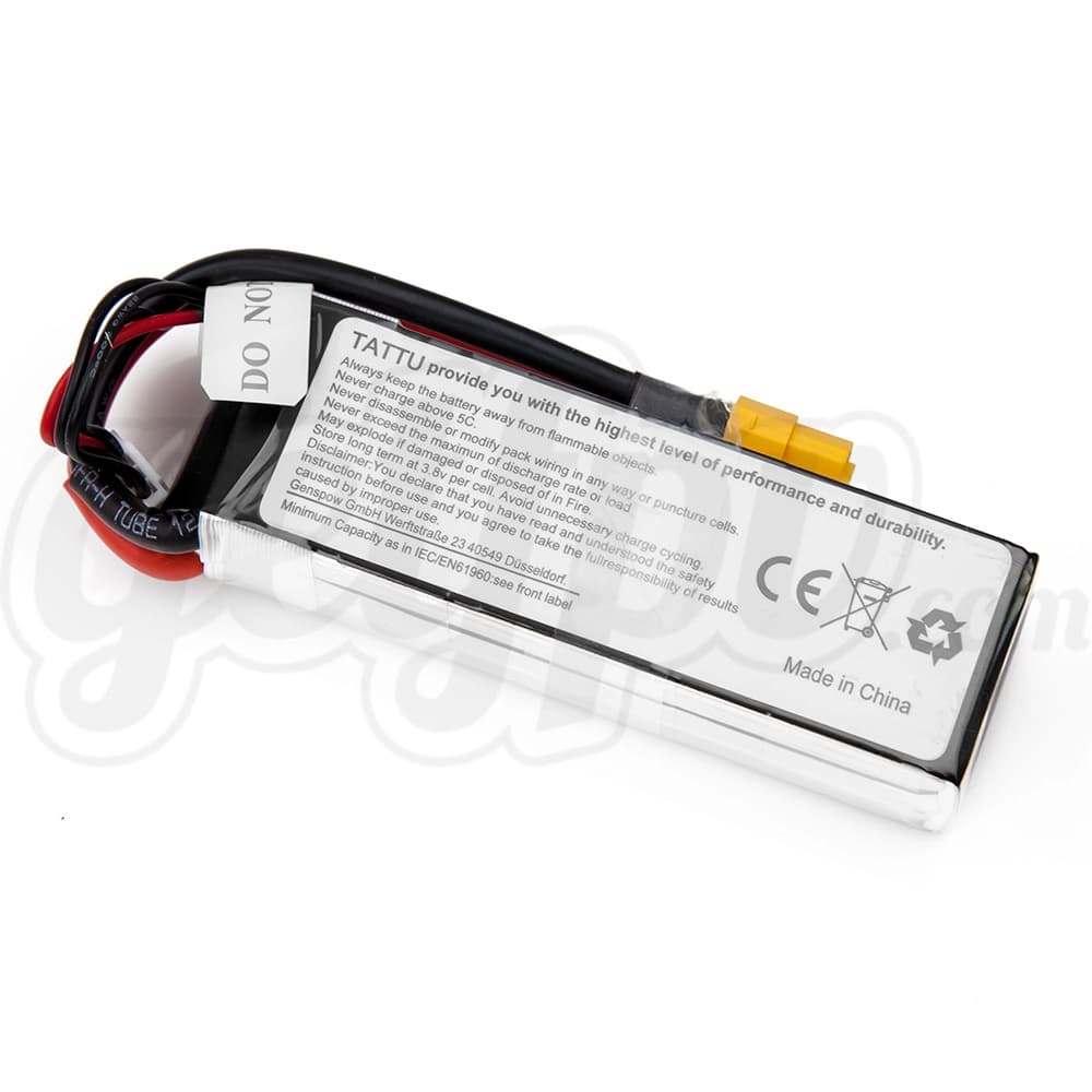 TATTU 2200mAh 3s 35c Lipo Battery - 11.1 Volt (3 Cell) for fpv drones 2