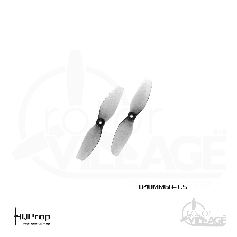 HQ Ultralight Whoop Prop 40MMX2(1.6X1.2) - 1.5MM Shaft for fpv drones 1