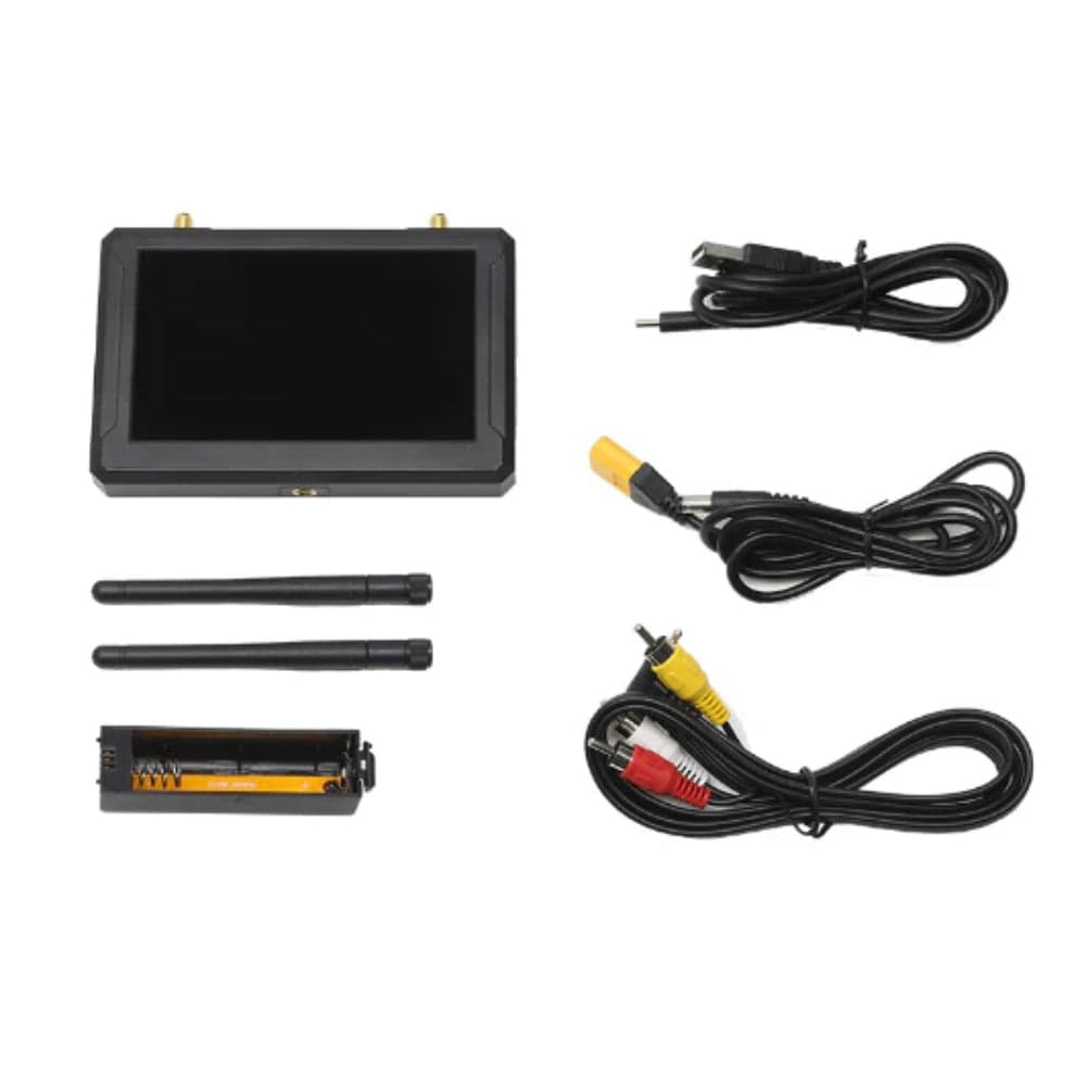 Skyzone M5 5inch LCD 800x480 5.8GHz FPV Monitor with DVR for fpv drones 8
