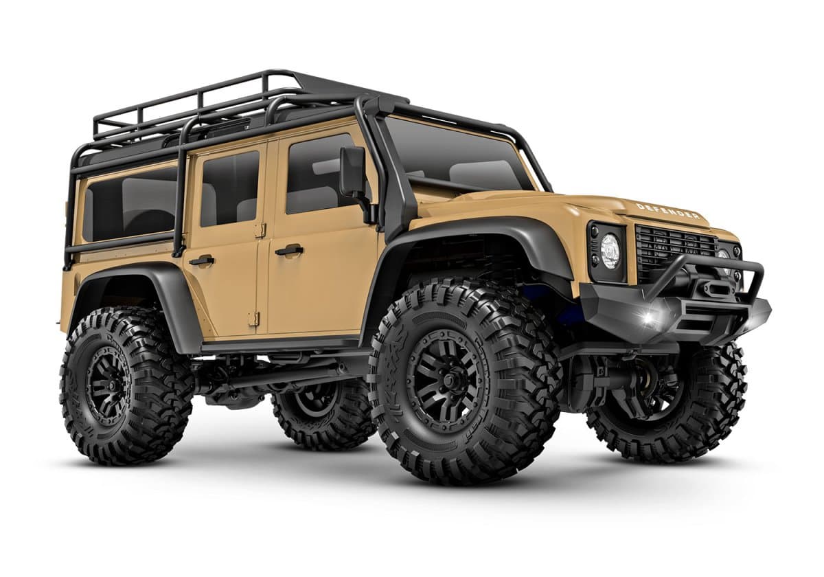 Traxxas TRX-4M Land Rover Defender 4WD Crawler 1/18 RTD for fpv drones 2