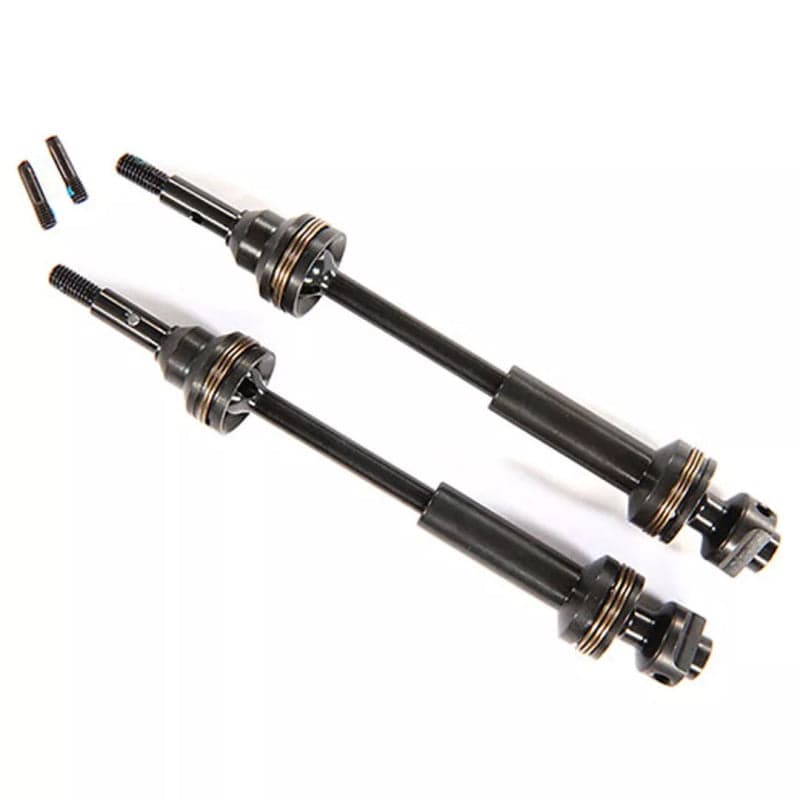 Traxxas 9051X Front Driveshafts steel-spline Constant-velocity Slash Ruster Stampede for fpv drones