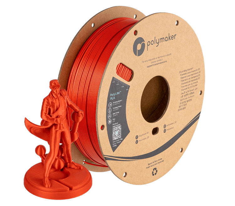 PolyMaker PolyLite PLA 1.75mm Silk Filament 1kg for fpv drones 2