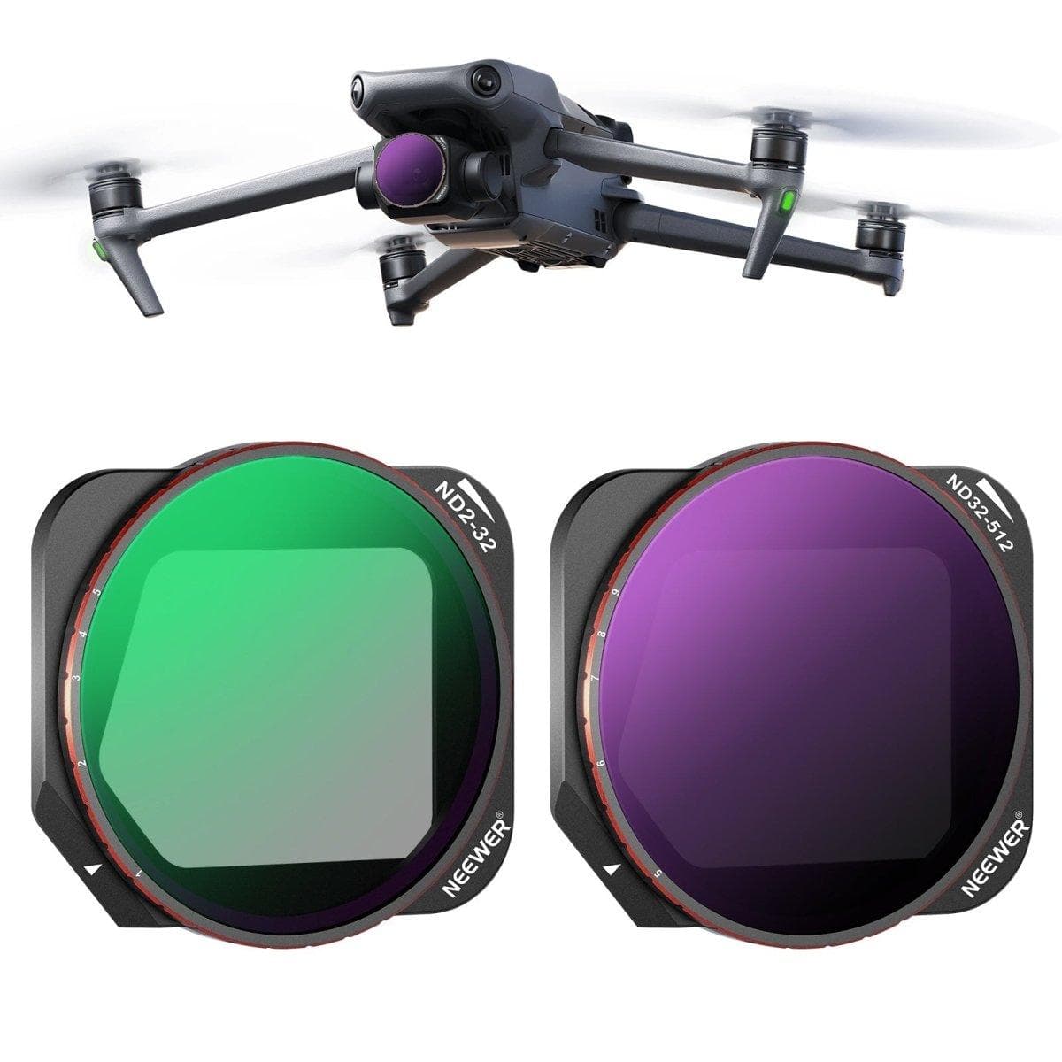 DJI Mavic 3 Classic Variable ND Filter Set (2pcs) for fpv drones