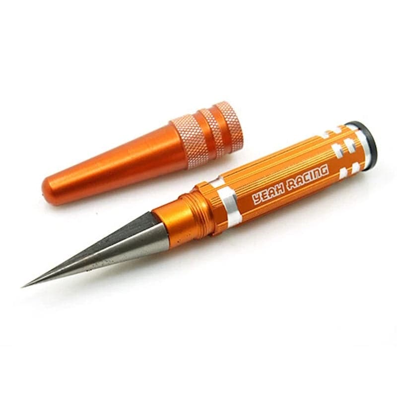 Yeah Racing YT-0178OR Aluminum Body Mounting Hole Reamer 0-14mm Orange for fpv drones
