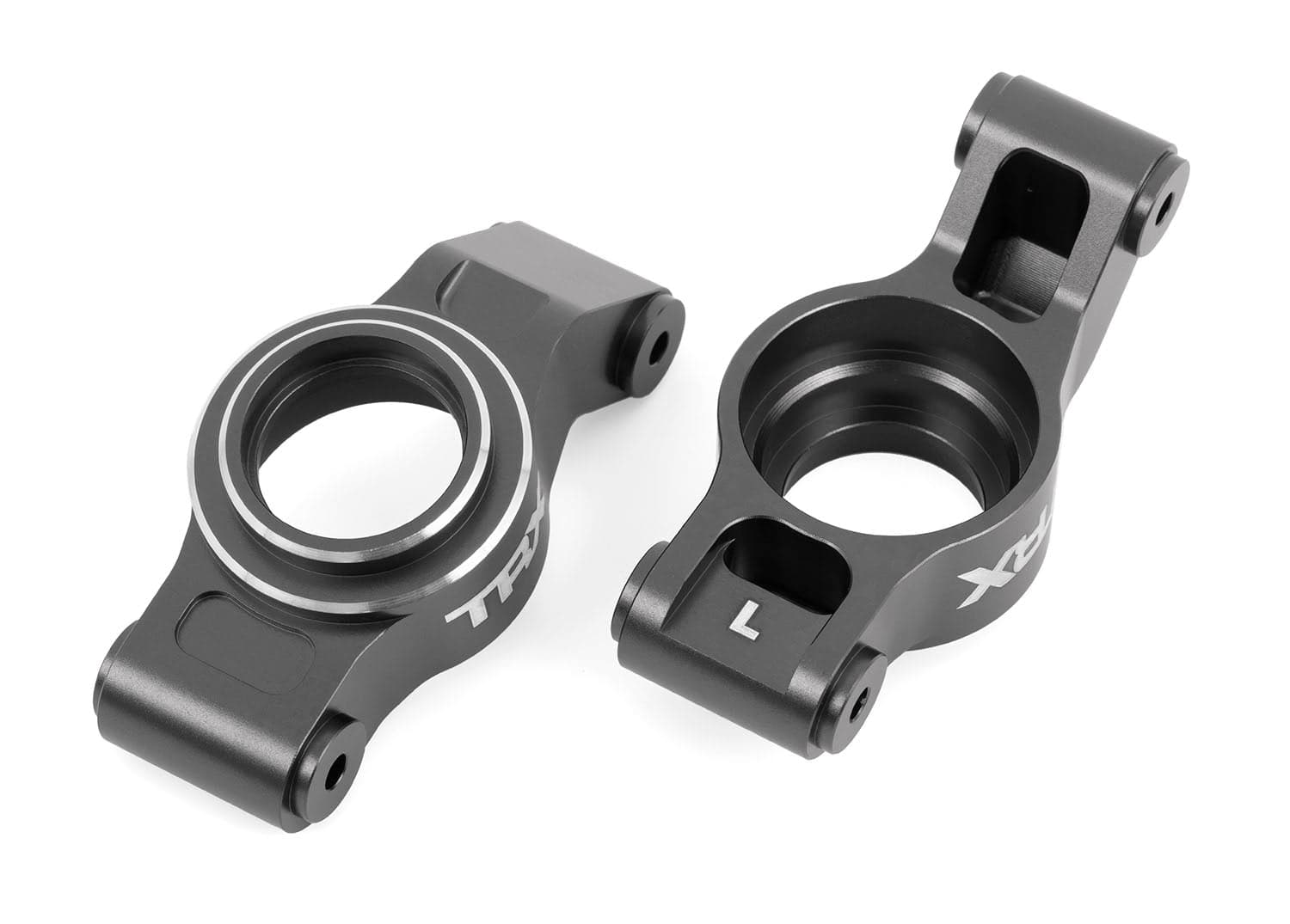 Traxxas 7852-GRAY Aluminum Rear Stub Axle Carriers X-maxx XRT for fpv drones