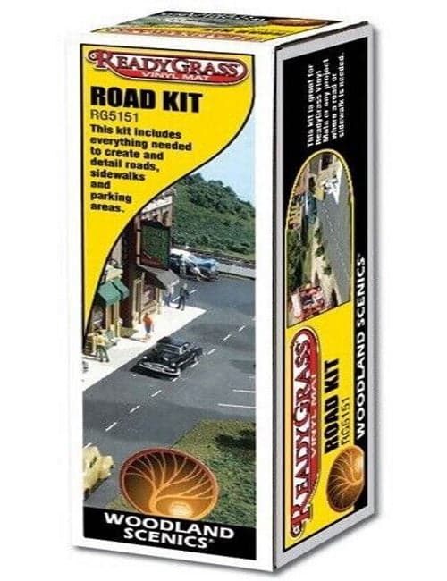 Woodland Scenics RG5151 N/HO Road Kit Train Scenery for fpv drones