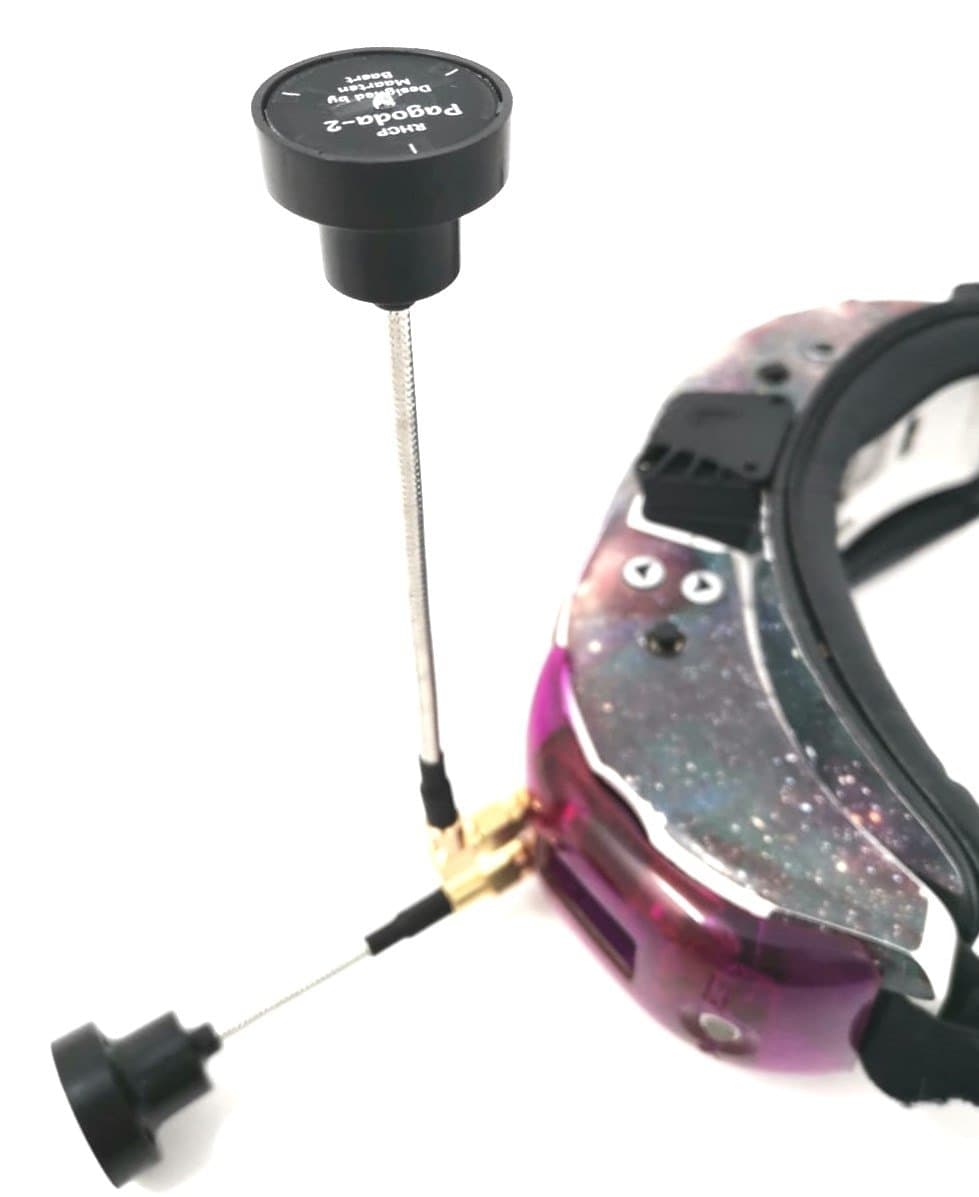 TheFPV 'Long Boi' Antenna - 5.8Ghz Tall Periscope Style Pagoda - (130mm, 90 degree SMA) for fpv drones 4