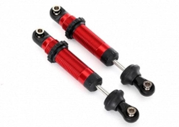 Traxxas 8260R Shocks GTS Aluminum (Red-Anodized) (2) TRX-4 for fpv drones