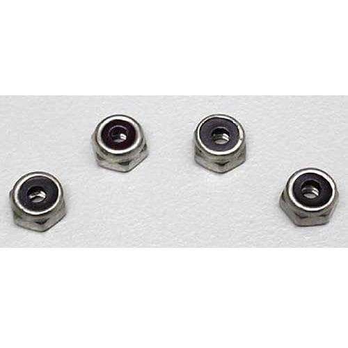 DuBro 3112 Stainless Steel Nylon Insert Lock Nut 4-40 (4) for Airplanes/Hardware for fpv drones 1