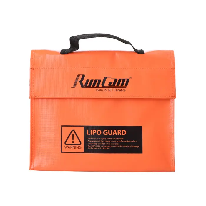 RunCam LiPo Guard Bag - Orange