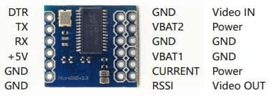 Micro OSD v2.4 (AB7456) for fpv drones 3