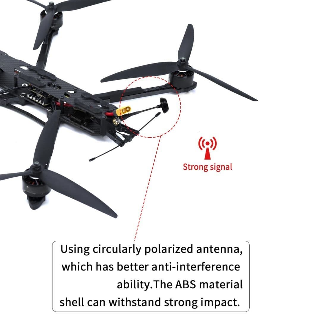 UMT 10" FPV Long Range Analog PD Drone ELRS (915/858Mhz) 2.5W 5.8Ghz VTX for fpv drones 5
