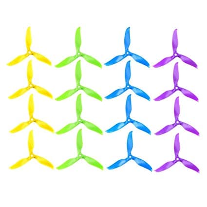 Nazgul T5061 5 inch 3-Blade FPV Propeller - Fluorescent Orange (Set of 4) for fpv drones