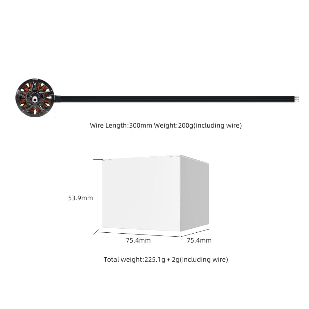 HGLRC MY 4215 400KV 6-8S Brushless Motor, High Load, 16-inch for fpv drones 2