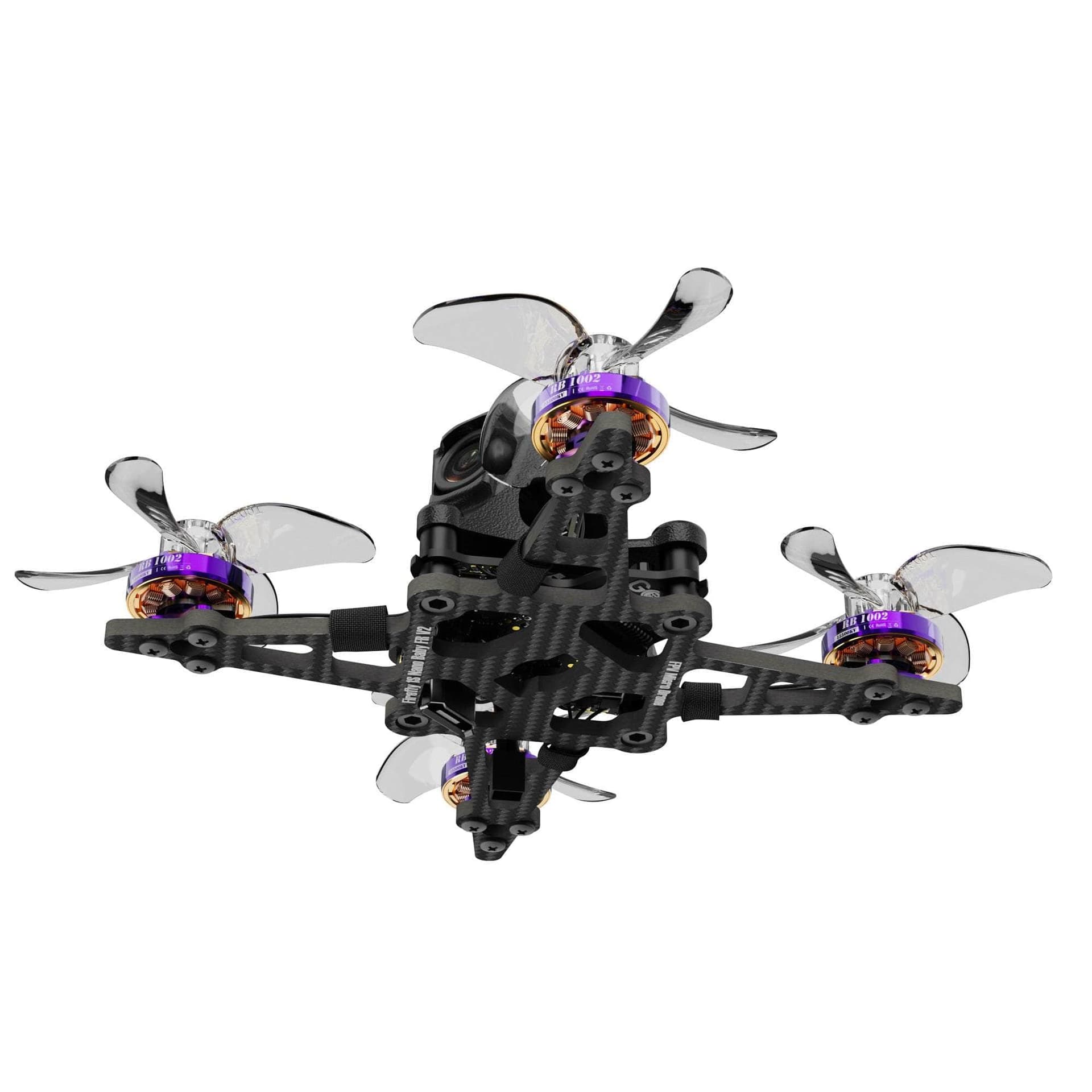 Flywoo BNF Firefly FR16 Nano Baby Analog V2.0 1.6" 1S Micro Quad - ELRS 2.4 GHz for fpv drones 2