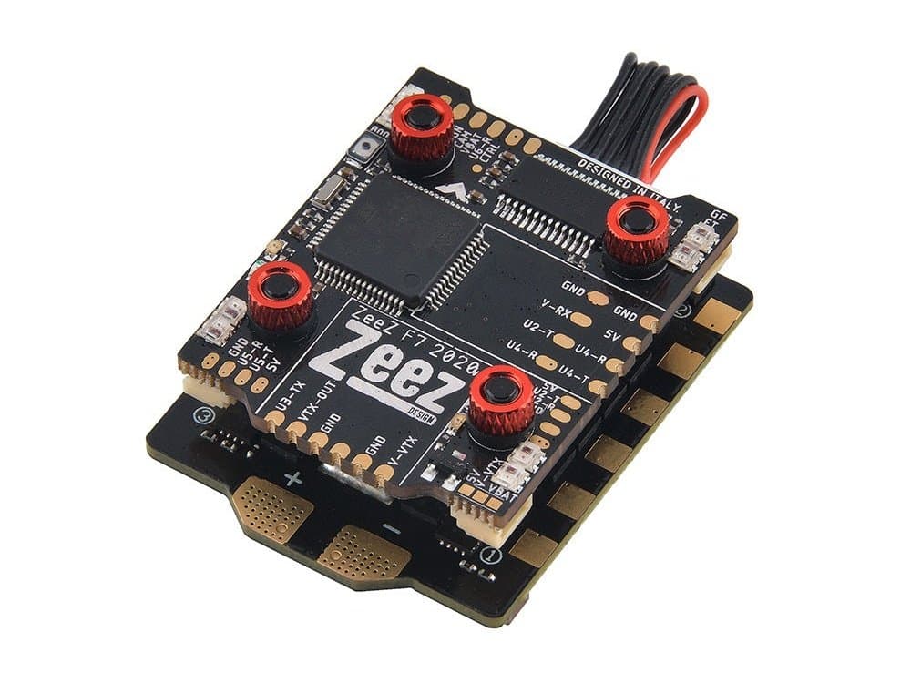 ZeeZ Design F7 2020 and 45A BLHeli_32 Stack for fpv drones 1