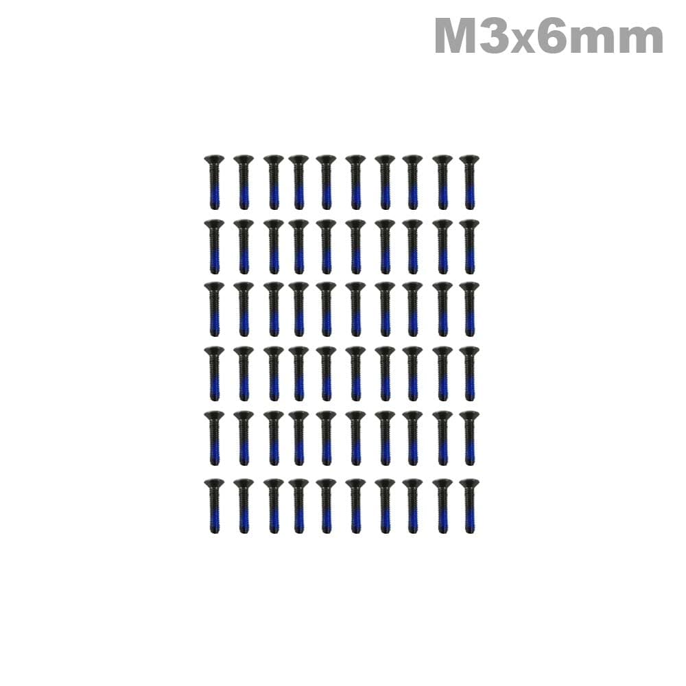 M3x6 Verzonken Schroef (50 stuks) - ZWART for fpv drones