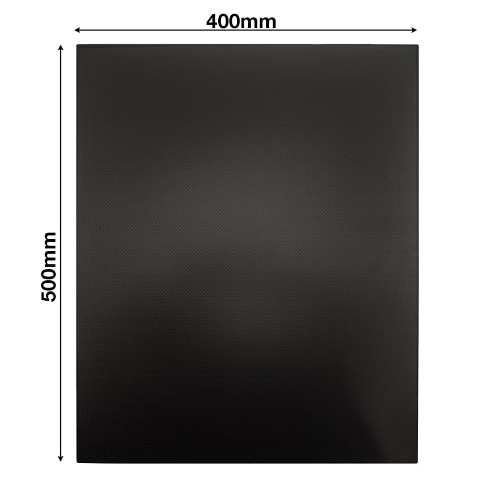 Lumenier 3K Carbon Fiber Sheet - 1.5mm Thick (400x500mm) - Black for fpv drones 3