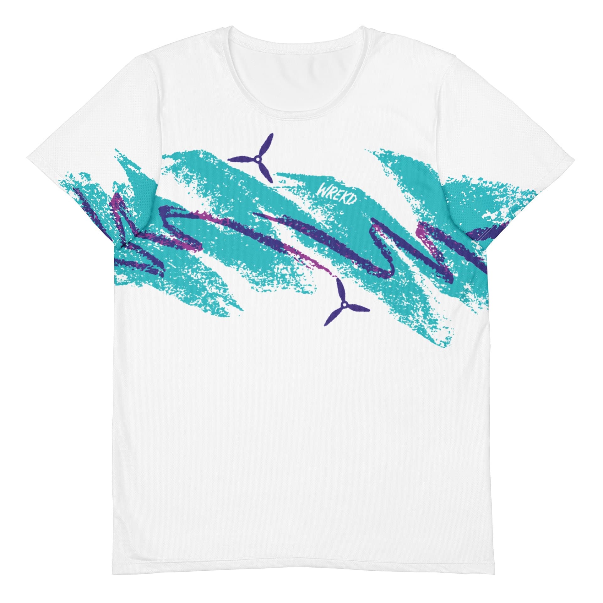 WREKD® Summer '92 Solo Cup Athletic Fit FPV Tee for fpv drones
