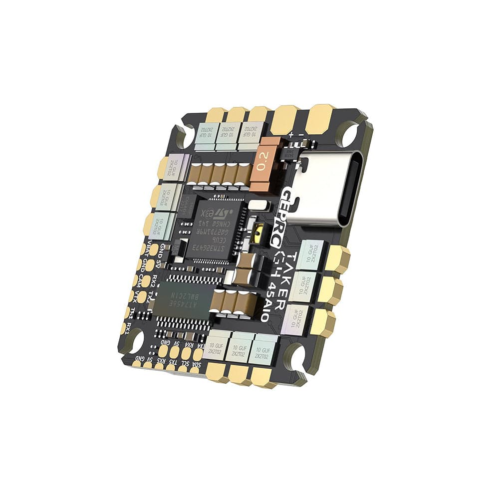 GEPRC TAKER G4 45A AIO Flight Controller and 2-6S 45A ESC - 25x25mm for fpv drones 2