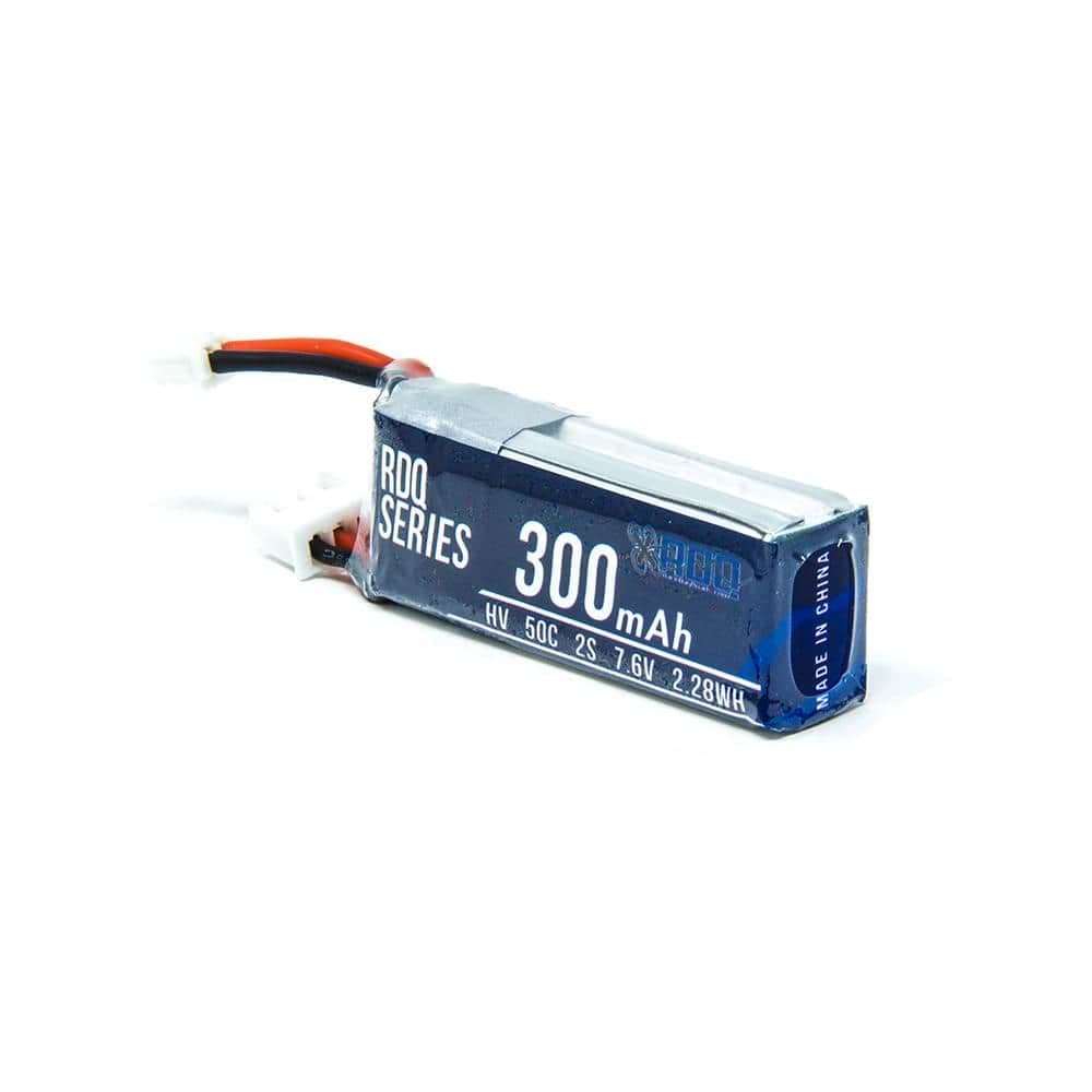 RDQ Series 7.6V 2S 300mAh 50C LiHV Micro Battery For Tinyhawk S - PH2.0 for fpv drones 2