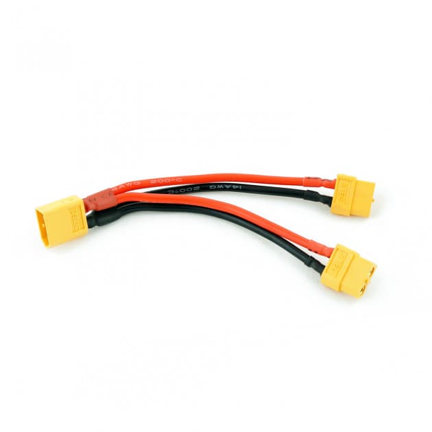 XT60 splitter - 1xM 2xF for fpv drones 3