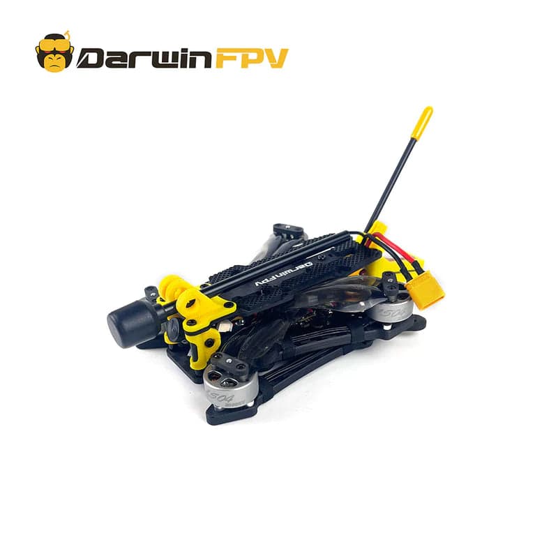 DarwinFPV FoldApe4 4" Folding Long Range Analog BNF FPV Drone - ELRS 2.4G for fpv drones 1