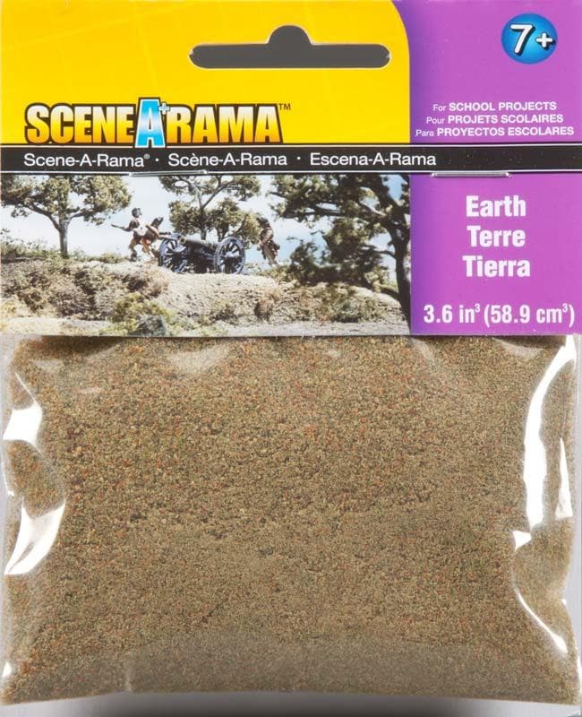 Woodland Scenics SP4181 N/HO Earth Train Scenery for fpv drones
