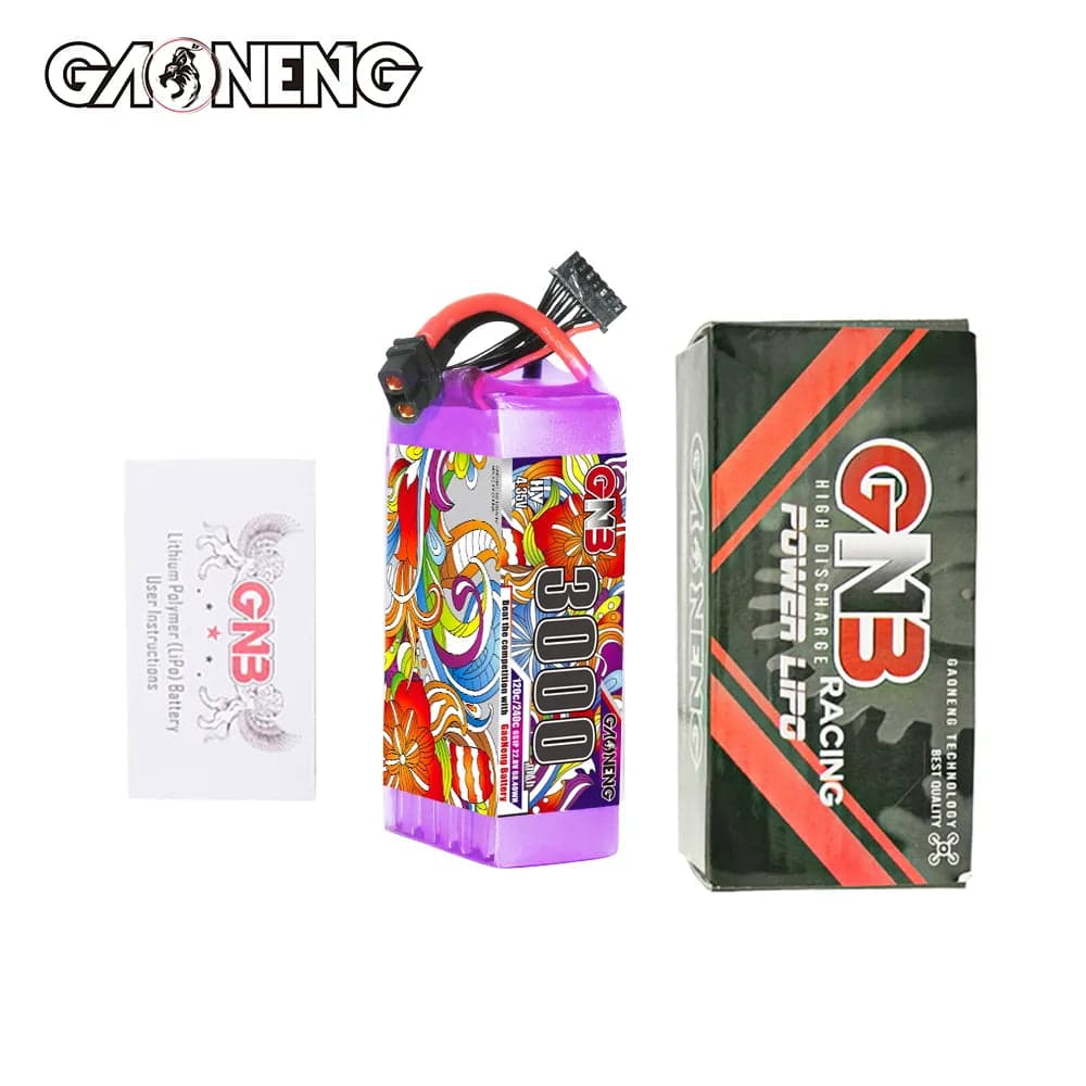 GAONENG GNB LiHV 6S 22.8V 3000mAh 120C XT60 LiPo Battery [DG] for fpv drones 4
