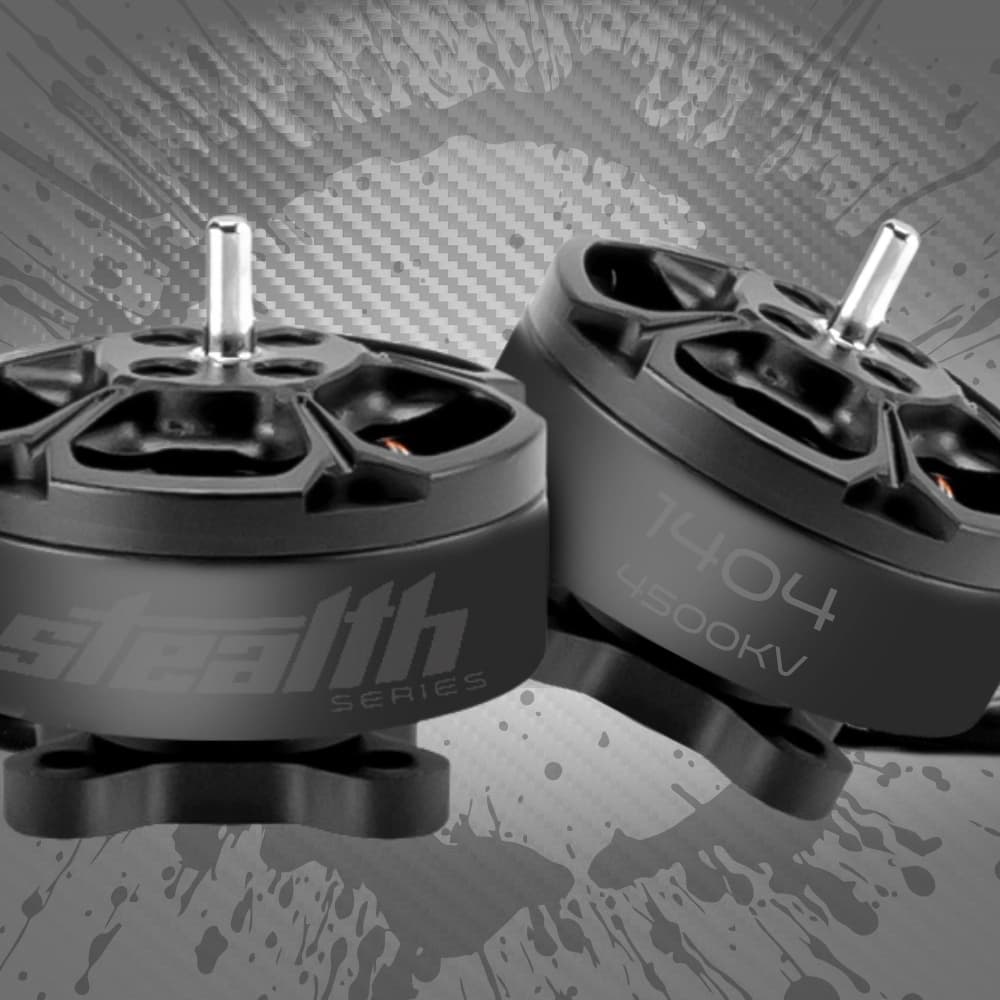 XILO Stealth 1404 Motor - 4500KV - 1.5 - Black for fpv drones 6