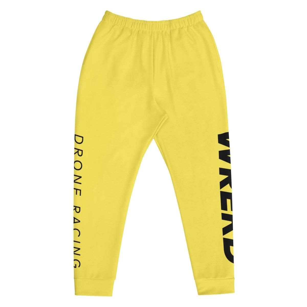 WREKD Drone Racing Men's Joggers - Yellow for fpv drones