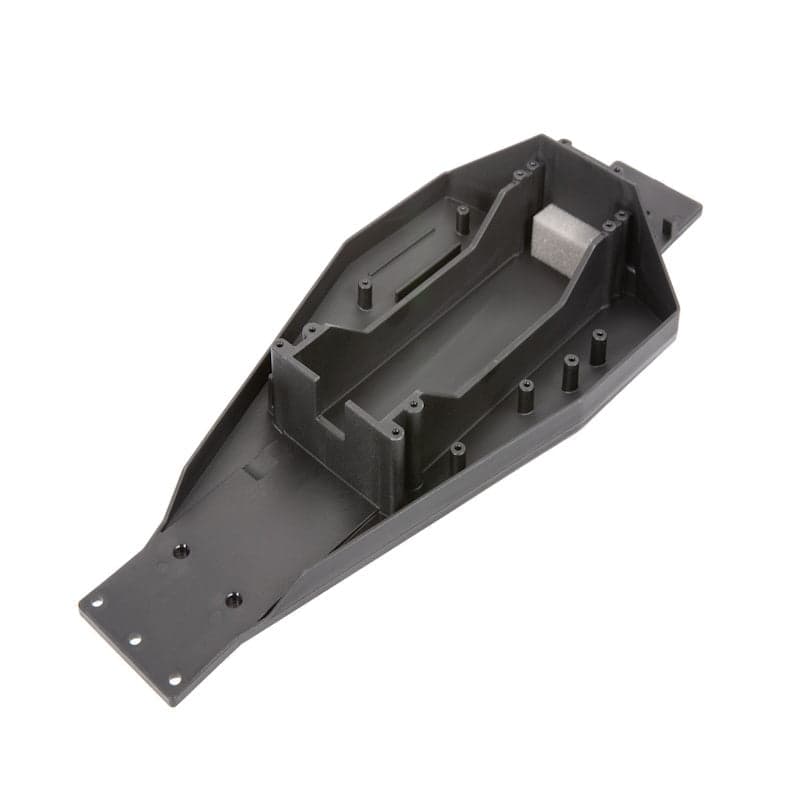 Traxxas 3728 Lower Chassis Black 166mm Long Battery Compartment Rustler TRA1 for fpv drones