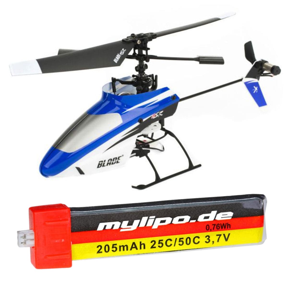 upgrade battery 205mah Blade mSR (BLH3000) by MMW [DG] for fpv drones