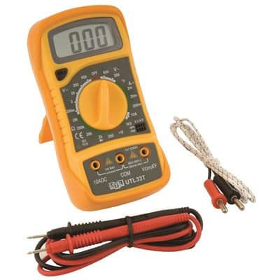 Digital Multimeter with Temperature for fpv drones