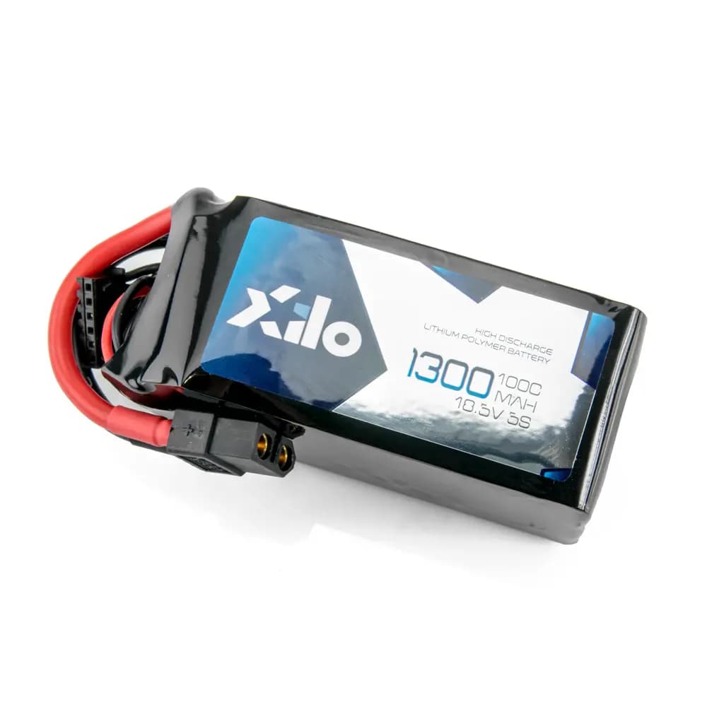 XILO 1300mAh 5s 100c Lipo Battery - 18.5 Volt (5 Cell) for fpv drones 1