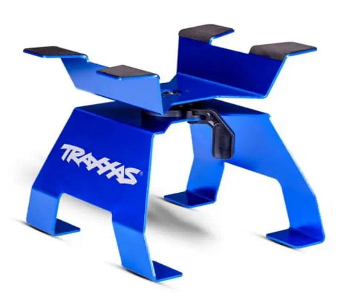 Traxxas 8797 - Blue Aluminum X-Truck Stand For X-Maxx & XRT for fpv drones