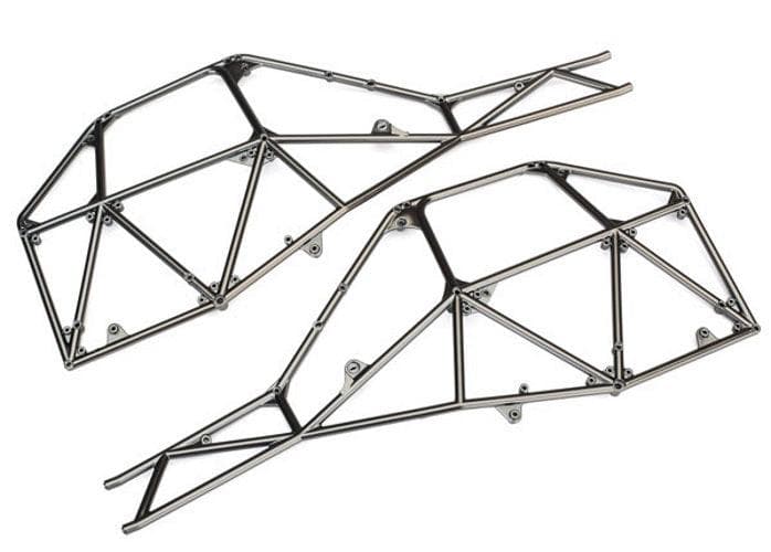 Traxxas Tube chassis Side Section (Satin Black Chrome-Plated) Desert Racer for fpv drones