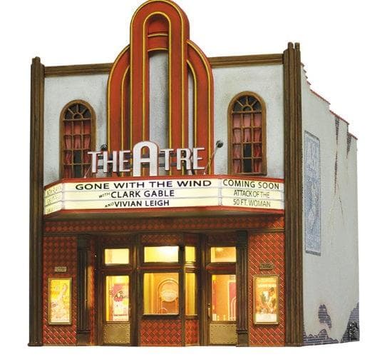 Woodland Scenics BR5854 O Scale Theater Built & Ready for fpv drones
